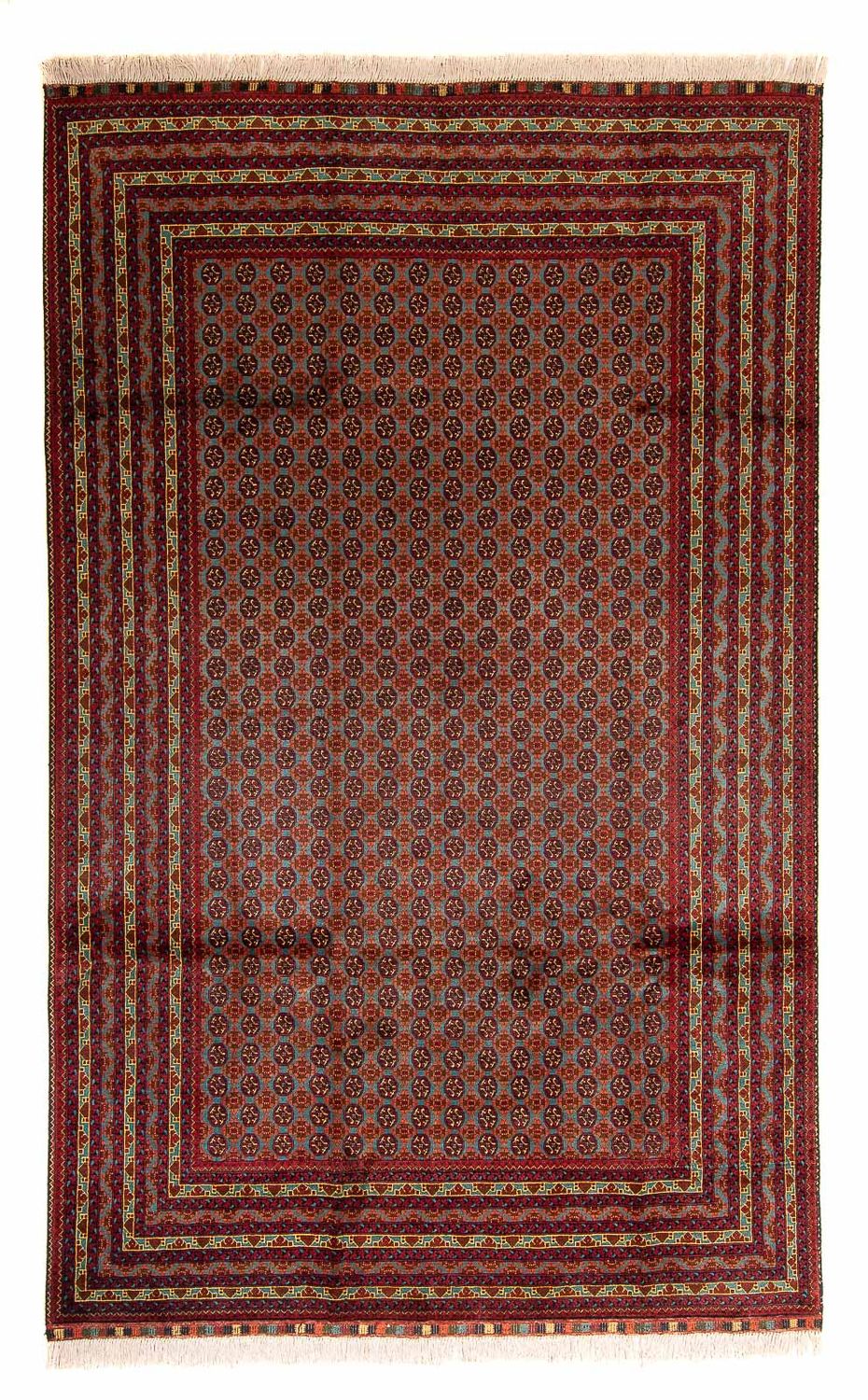 Tapis afghan - Boukhara - 296 x 196 cm - multicolore