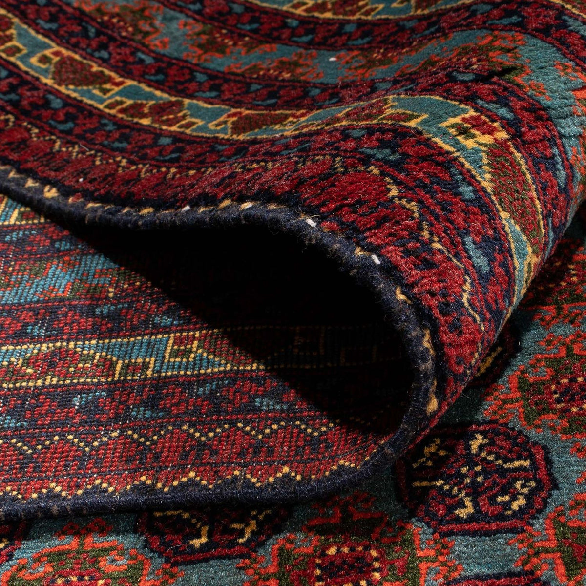 Tapis afghan - Boukhara - 296 x 196 cm - multicolore