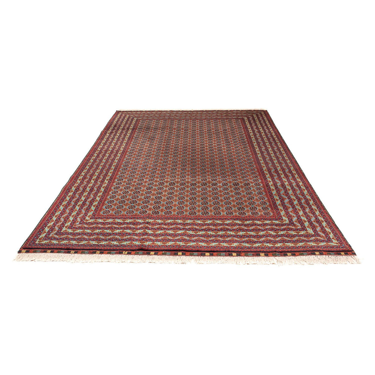 Tapis afghan - Boukhara - 296 x 196 cm - multicolore