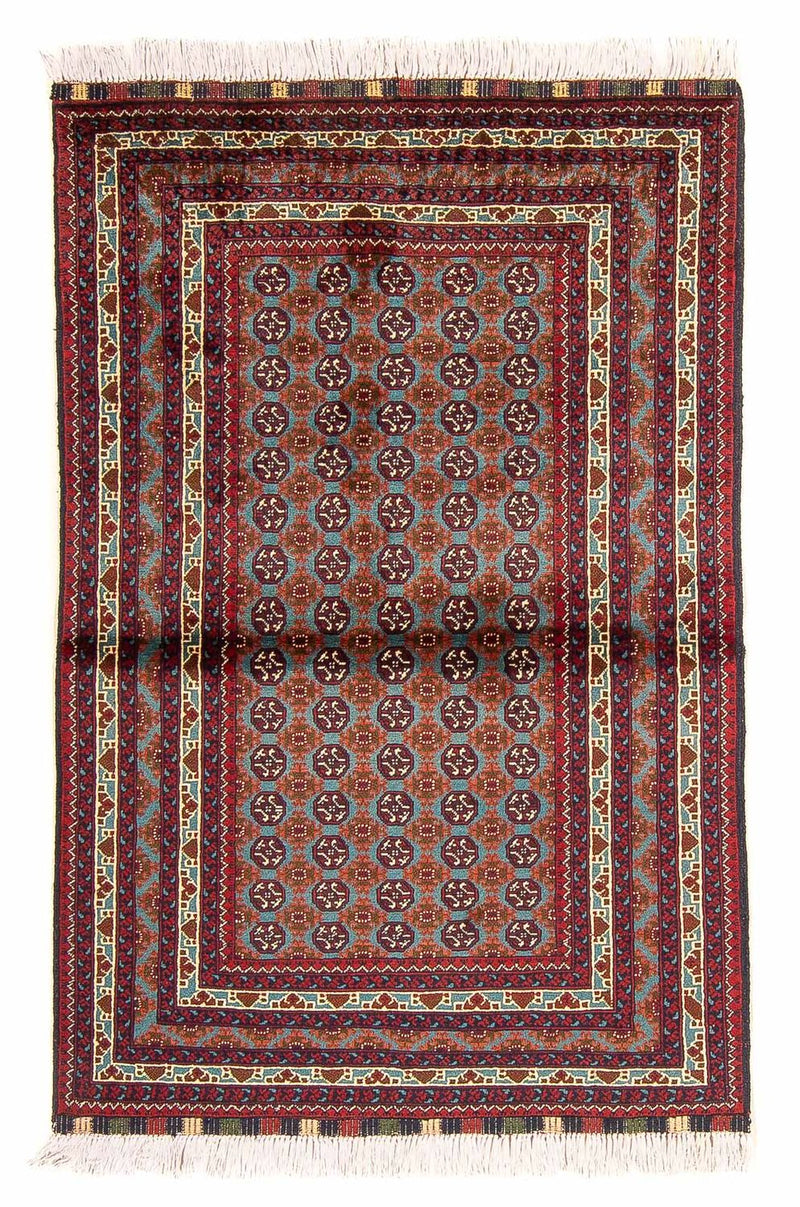 Tapis afghan - Boukhara - 150 x 100 cm - multicolore