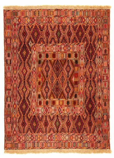 Kilim afghan Tapis 147x175cm