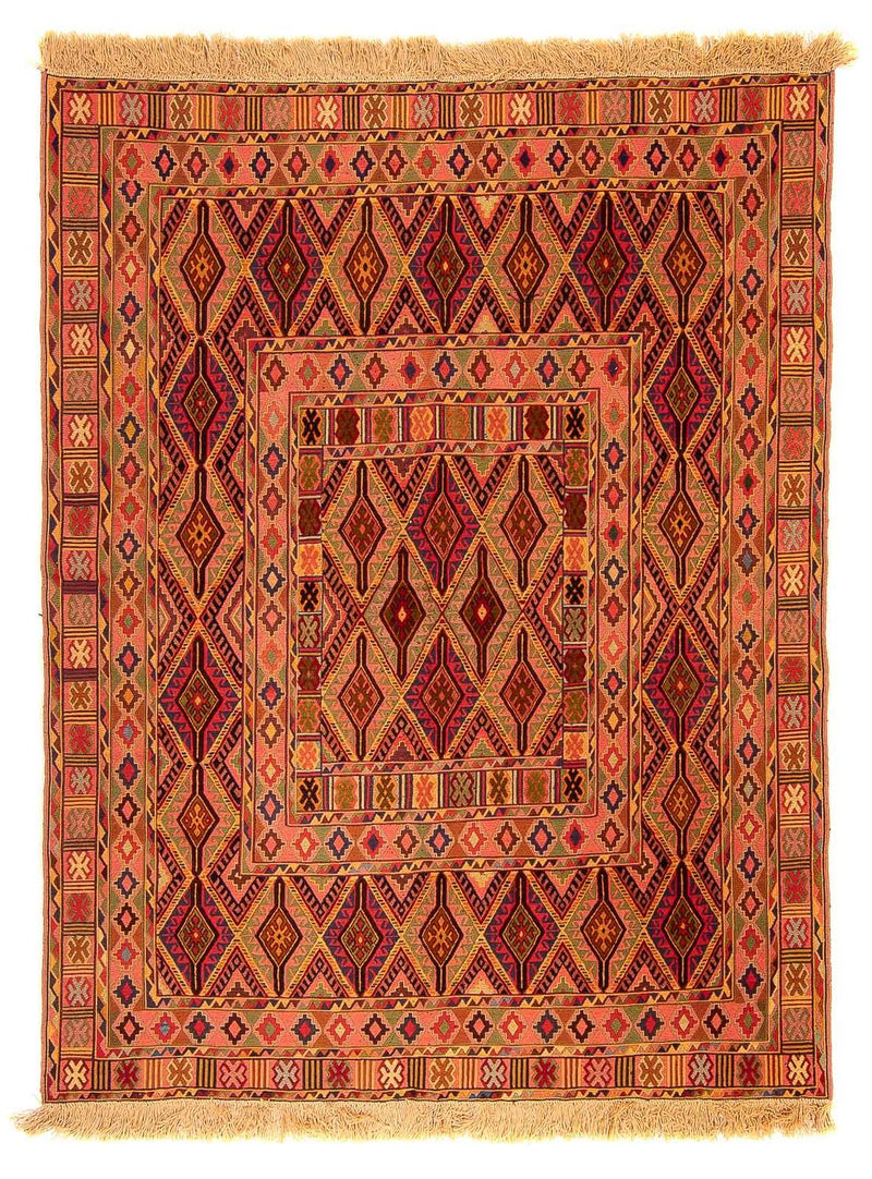 Tapis Kelim - Oriental - 180 x 142 cm - multicolore