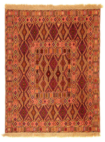 Kilim afghan Tapis 142x180cm