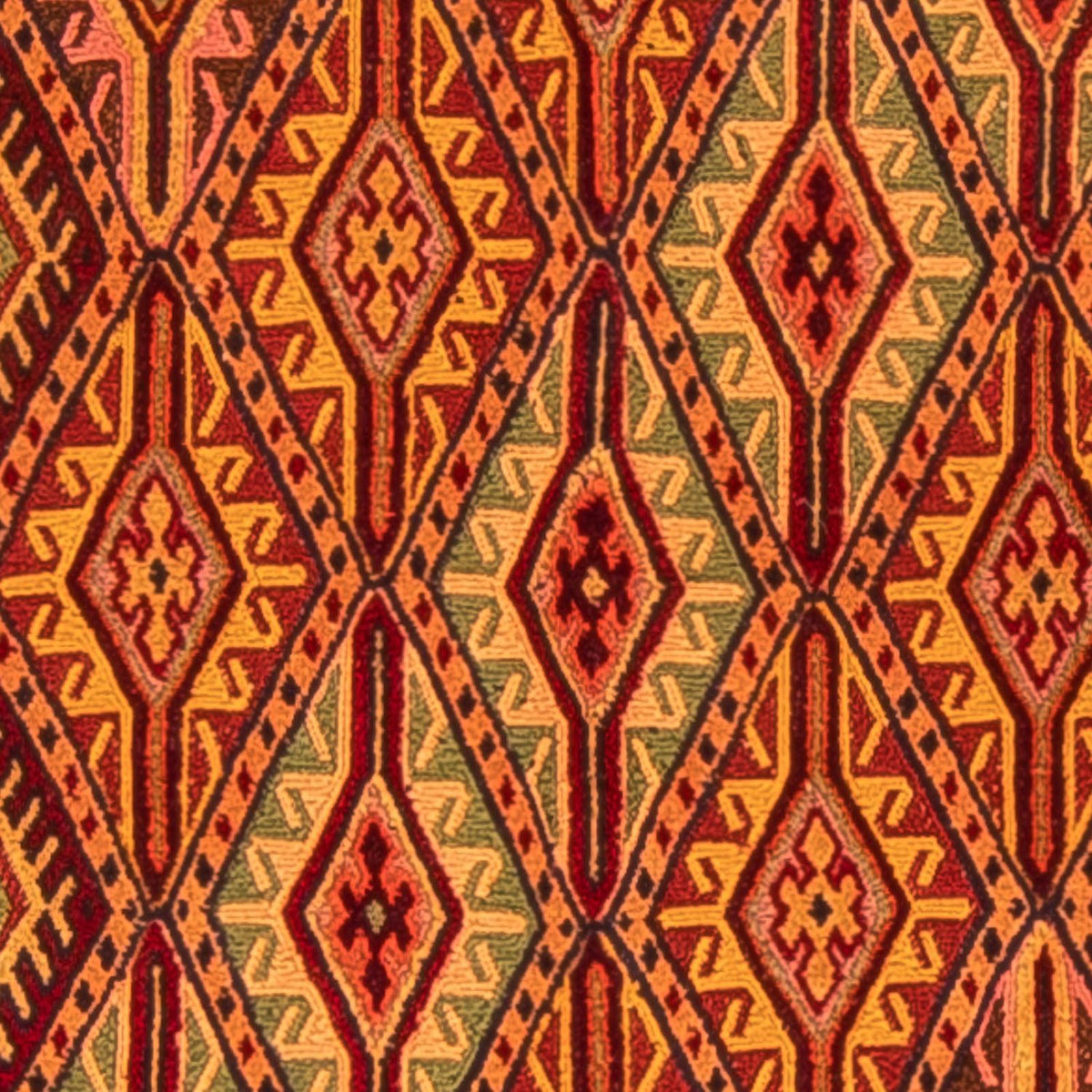 Tapis Kelim - Oriental - 174 x 138 cm - multicolore