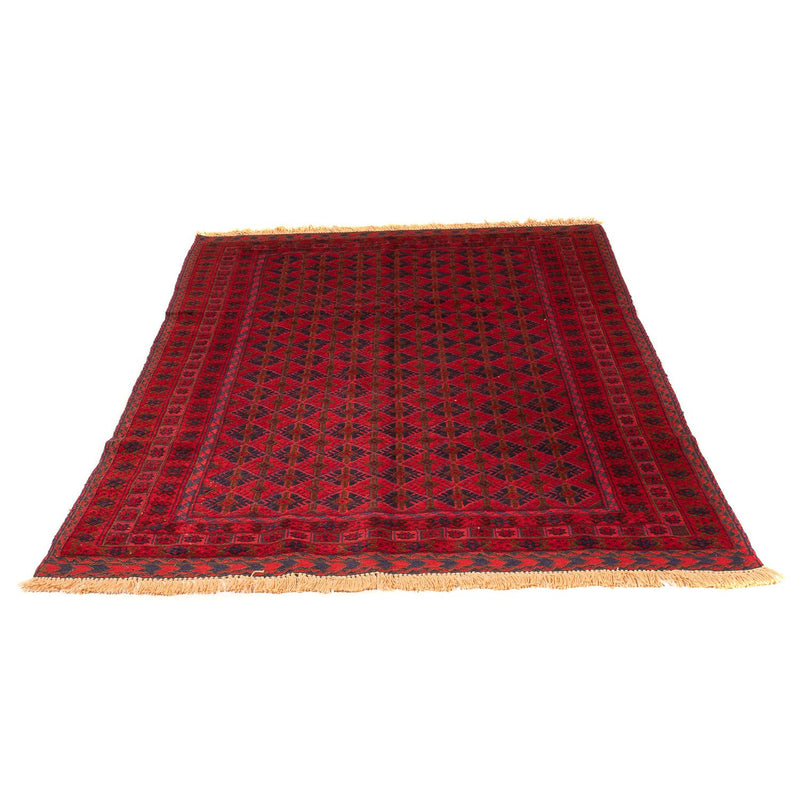 Tapis Kelim - Oriental - 199 x 141 cm - rouge foncé