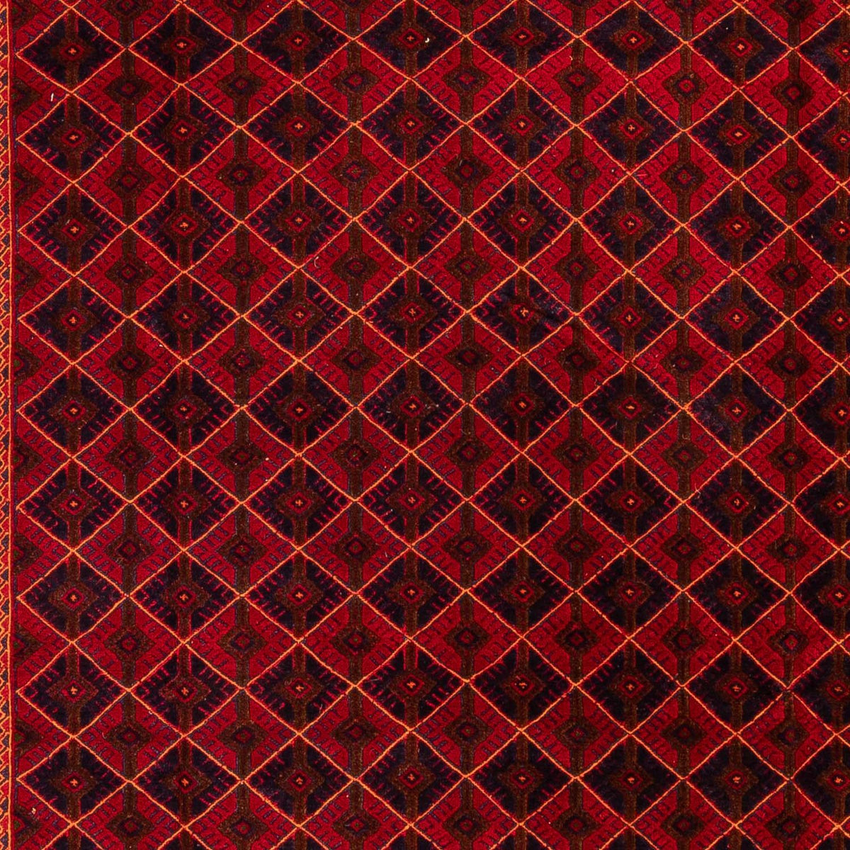 Tapis Kelim - Oriental - 289 x 205 cm - rouge foncé