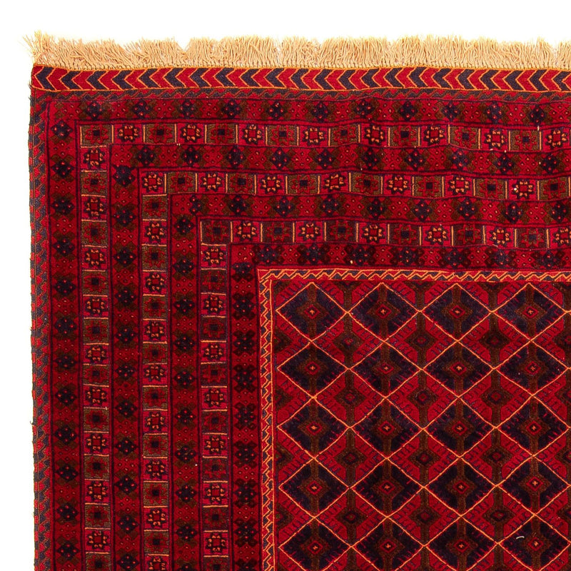 Tapis Kelim - Oriental - 289 x 205 cm - rouge foncé