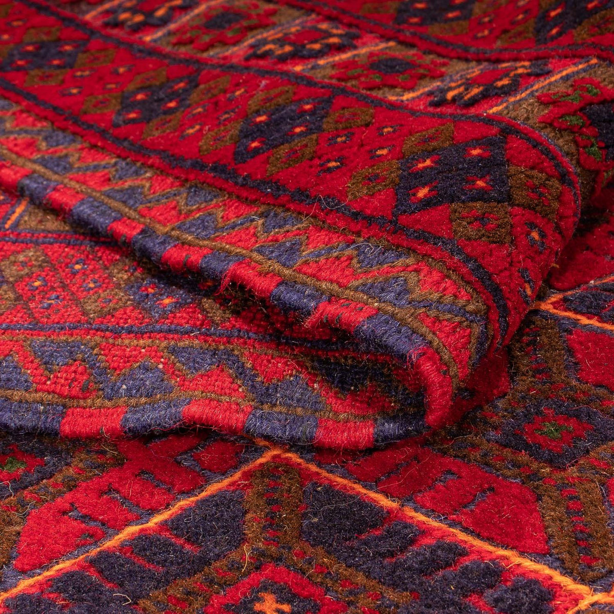 Tapis Kelim - Oriental - 289 x 205 cm - rouge foncé