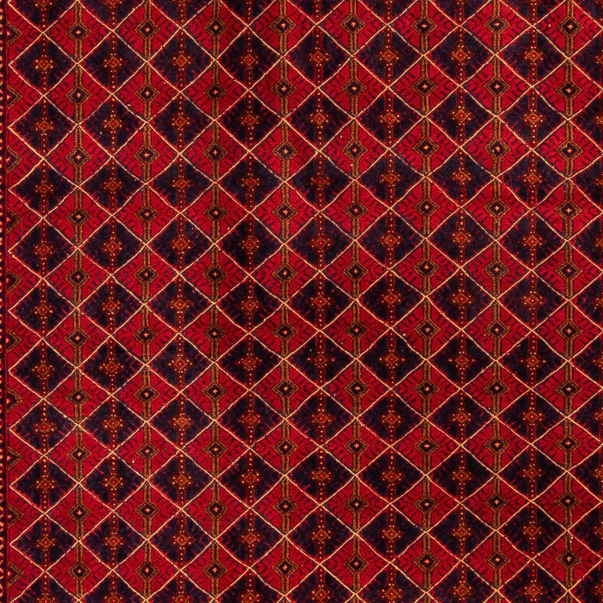 Tapis Kelim - Oriental - 296 x 196 cm - rouge foncé