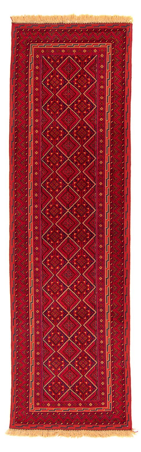 Tapis de couloir Tapis Kelim - Oriental - 280 x 69 cm - rouge foncé