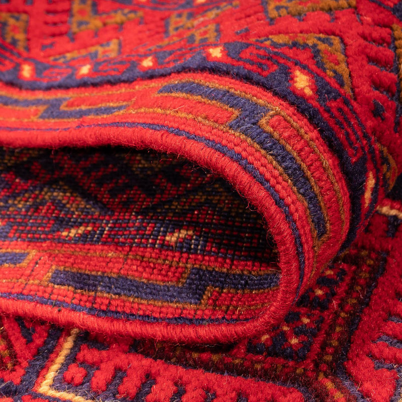 Tapis de couloir Tapis Kelim - Oriental - 280 x 69 cm - rouge foncé