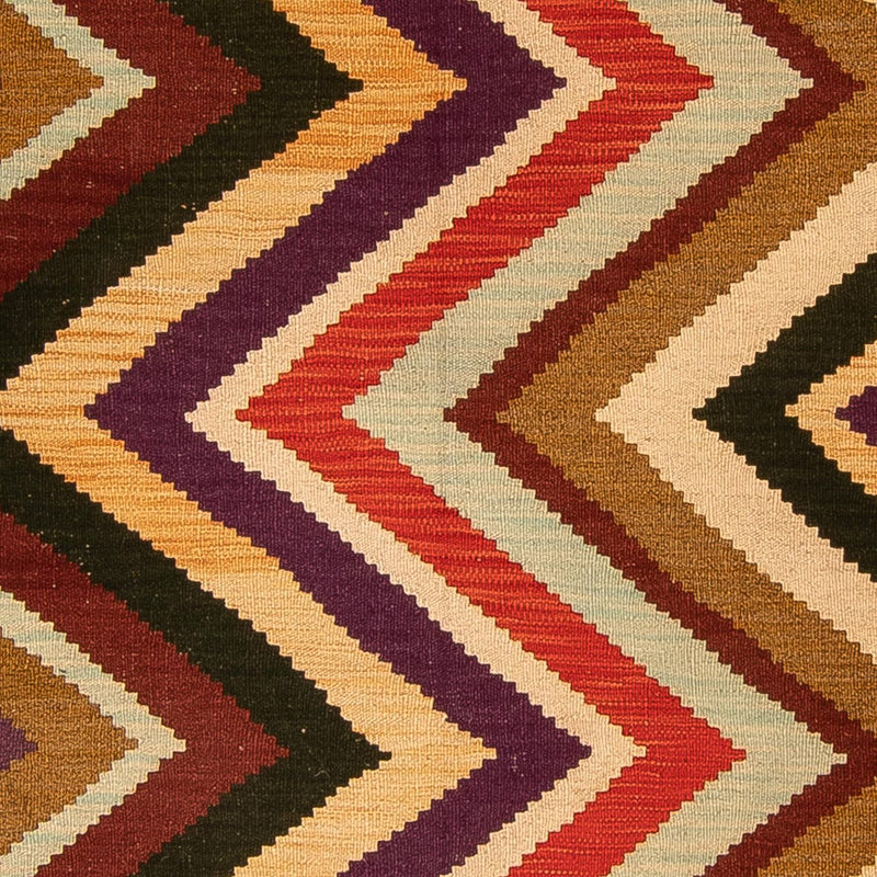 Tapis Kelim - Splash - 203 x 145 cm - multicolore