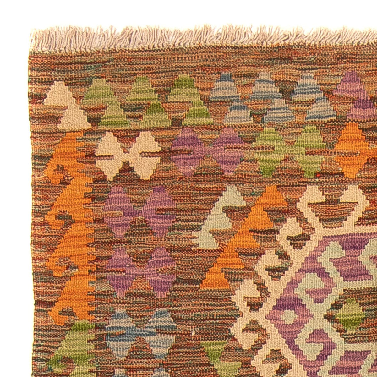 Tapis Kelim - Splash - 155 x 98 cm - multicolore