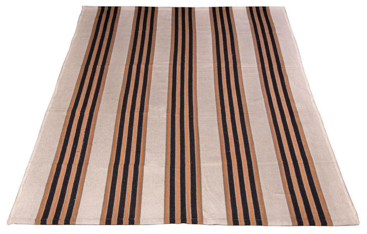 Tapis Kelim - Tendance - 180 x 120 cm - noir