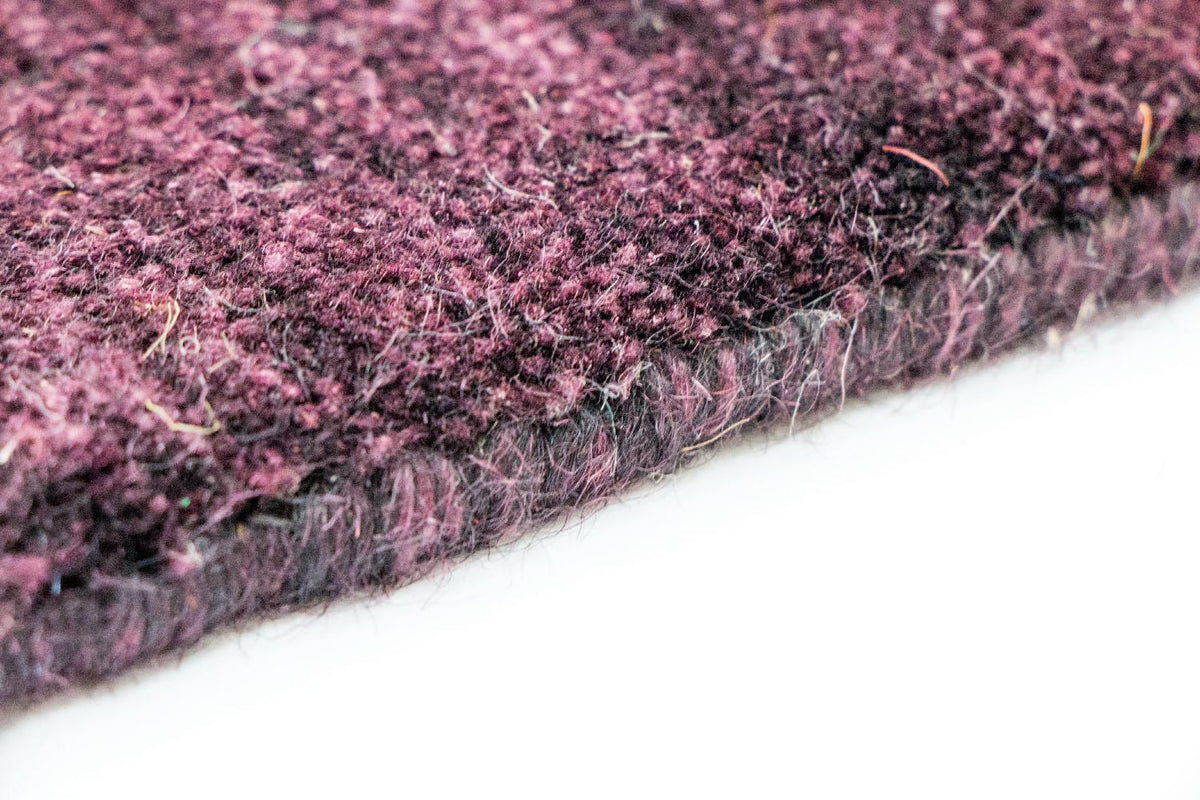Tapis en laine - 169 x 123 cm - violet