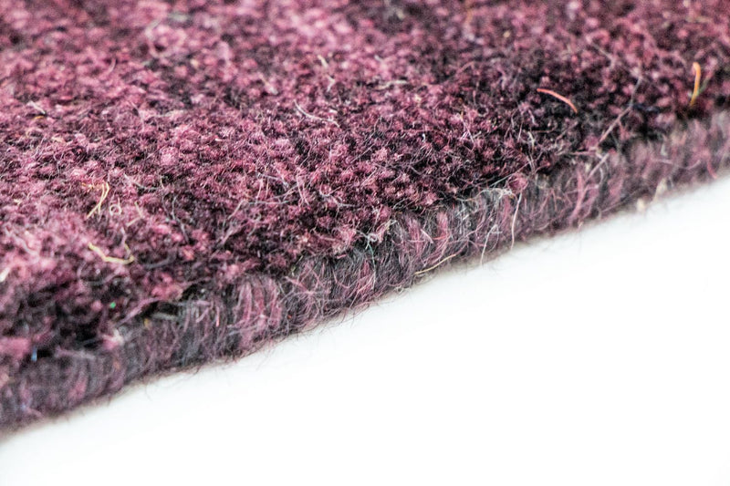 Tapis en laine - 169 x 123 cm - violet