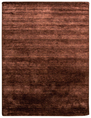 Tapis en laine - 250 x 200 cm - chocolat clair