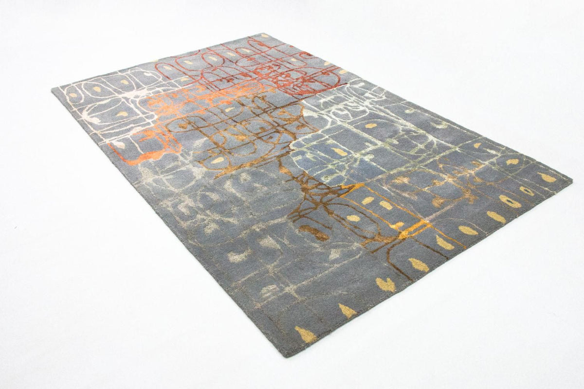 Tapis design - 242 x 153 cm - multicolore
