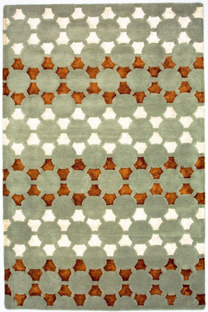 Tapis design - 239 x 157 cm - multicolore