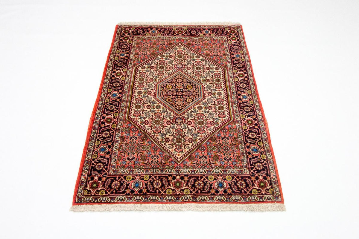 Tapis persan - Bidjar - 140 x 88 cm - rouge