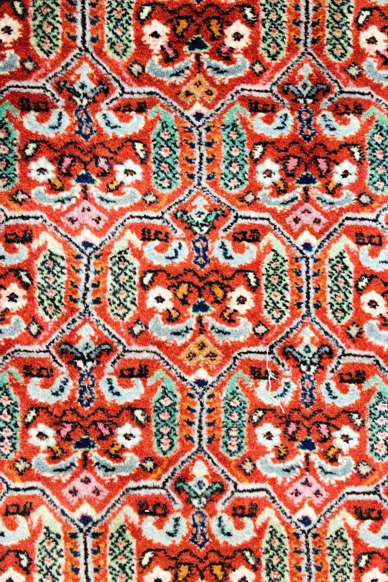 Tapis de couloir Tapis oriental - 263 x 76 cm - rouge