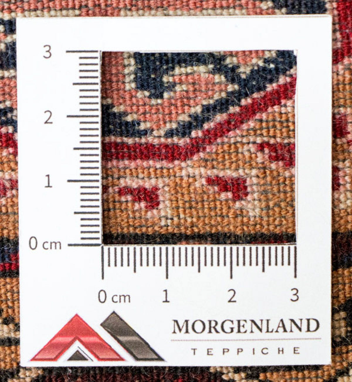Tapis afghan - Boukhara - 170 x 120 cm - saumon