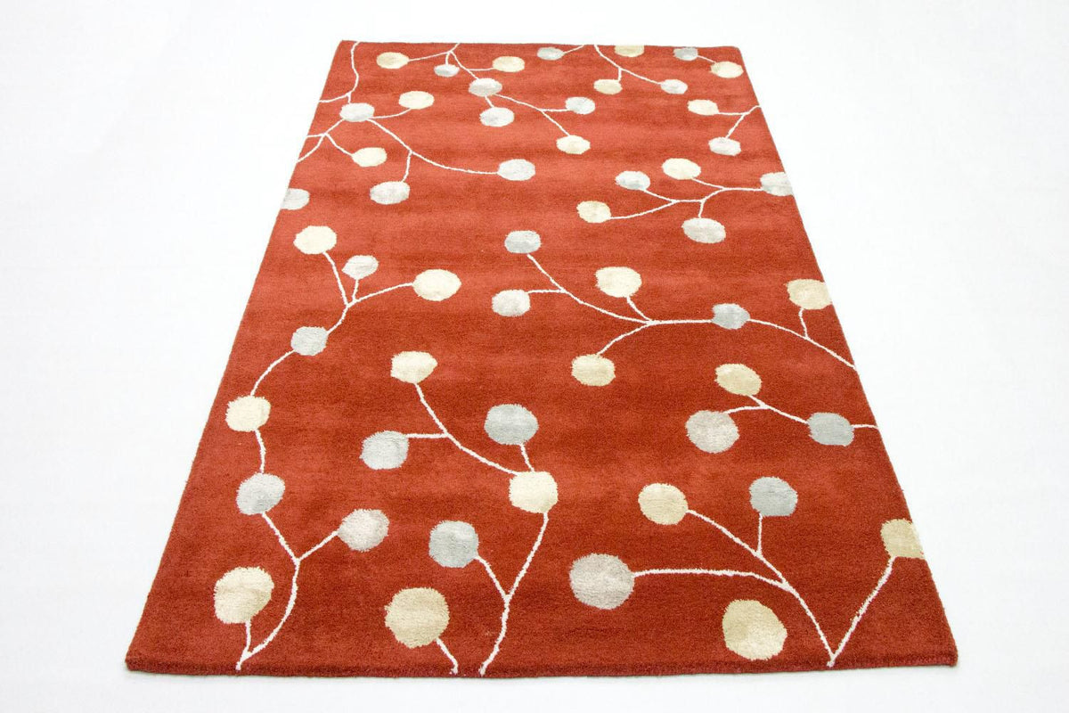 Tapis design - 240 x 155 cm - rouge