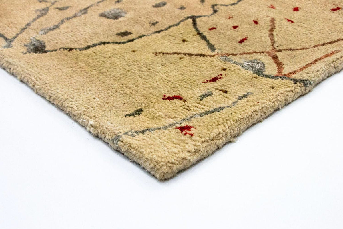 Tapis design - 242 x 155 cm - beige