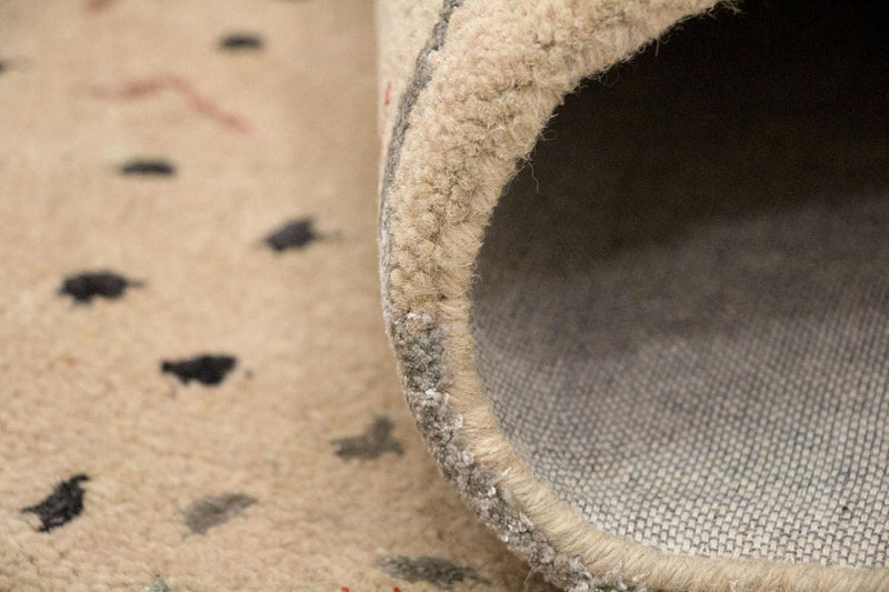 Tapis design - 242 x 155 cm - beige