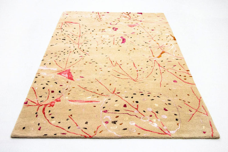 Tapis design - 244 x 155 cm - beige