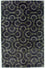 Tapis design - 242 x 152 cm - bleu