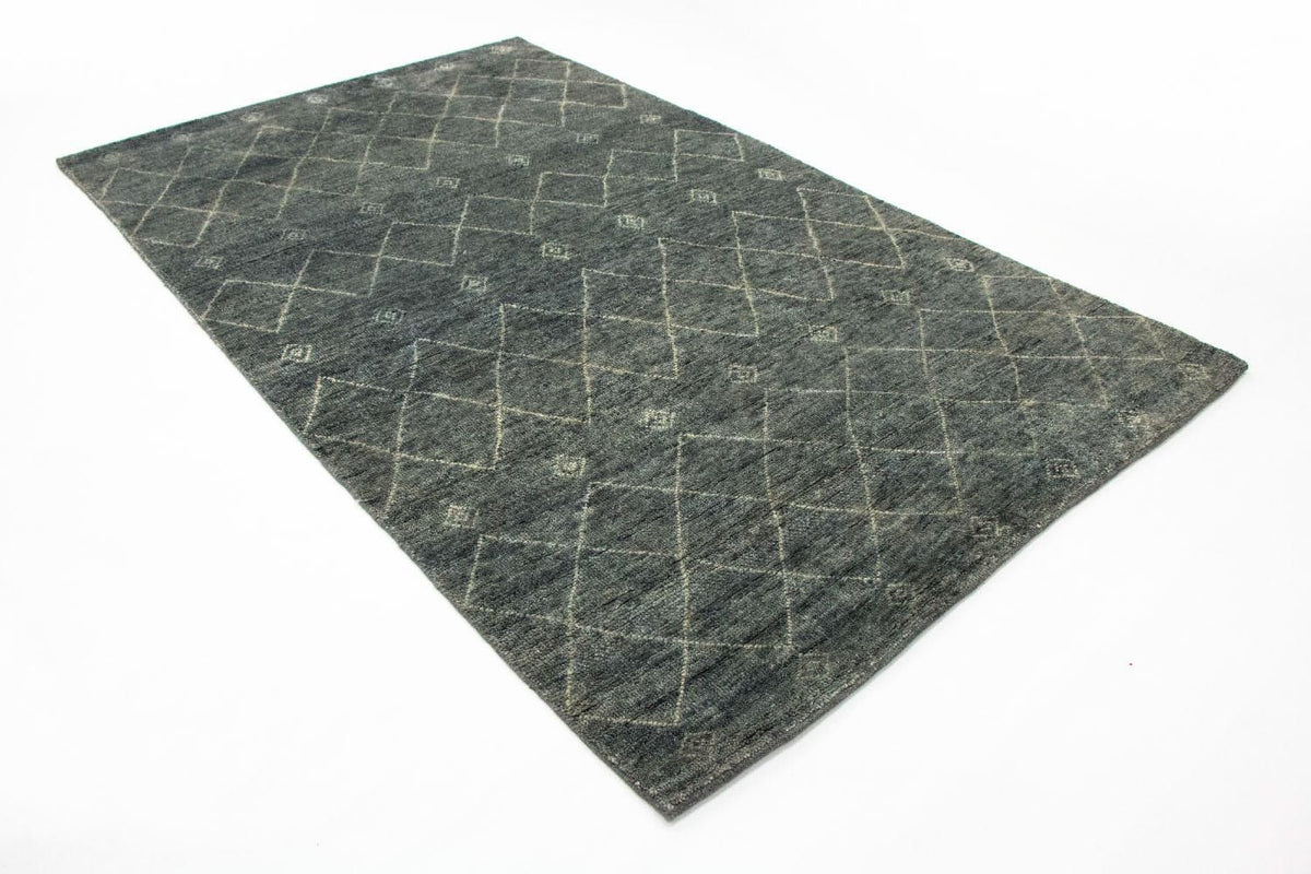Tapis design - 251 x 153 cm - gris