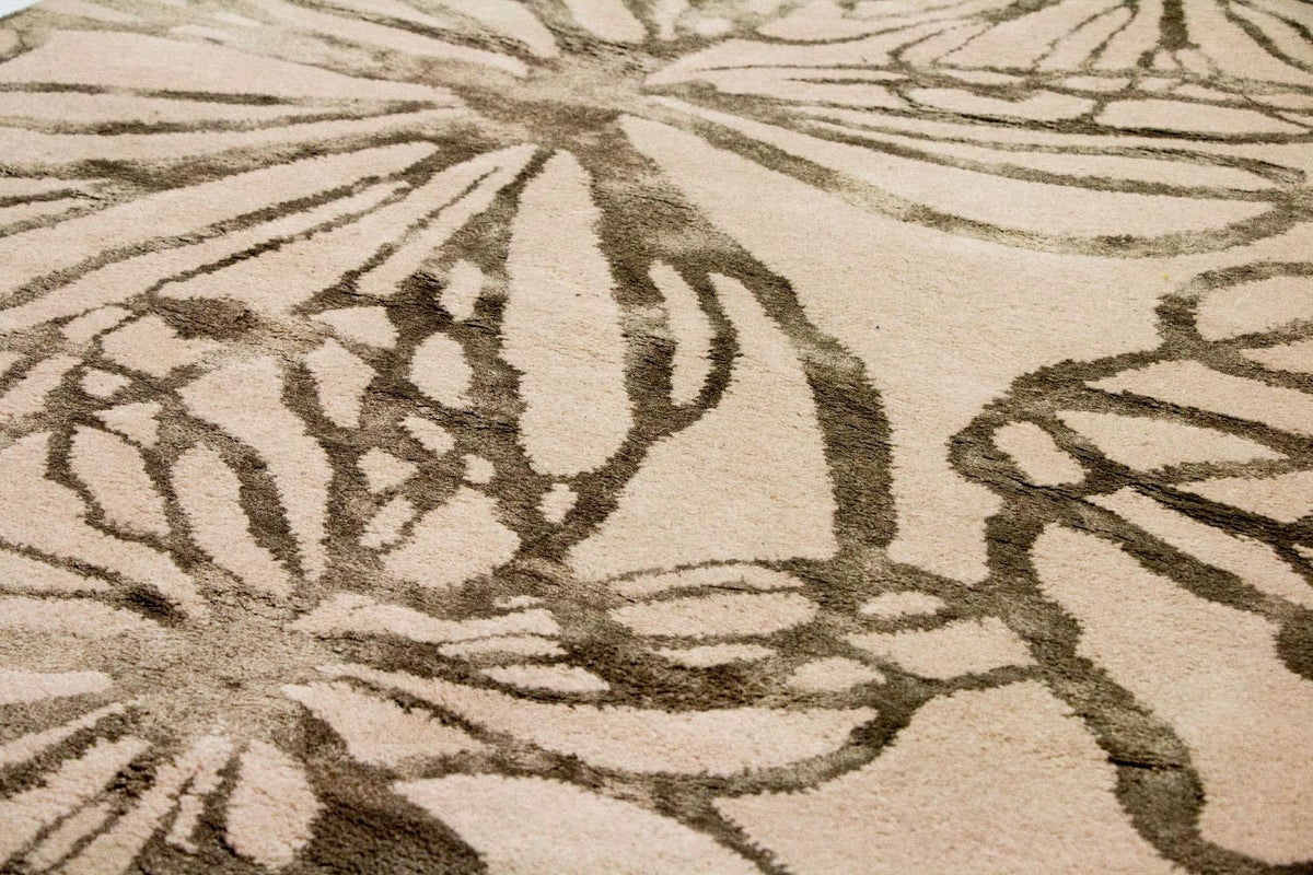 Tapis design - 196 x 135 cm - beige