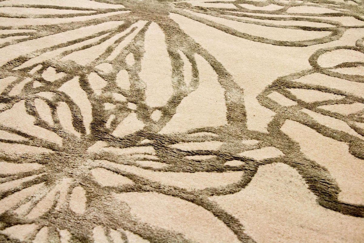 Tapis design - 193 x 134 cm - beige