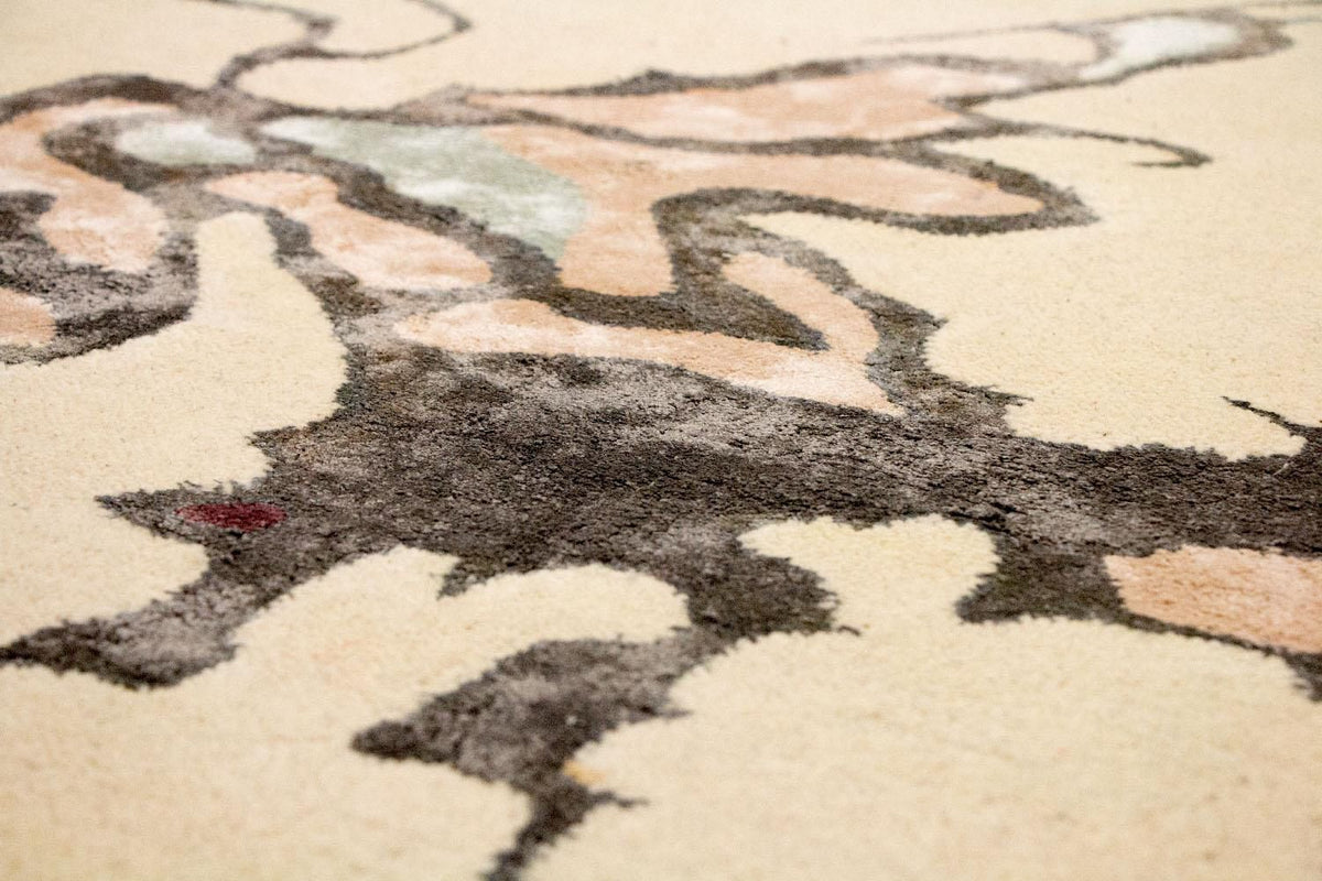 Tapis design - 240 x 149 cm - beige