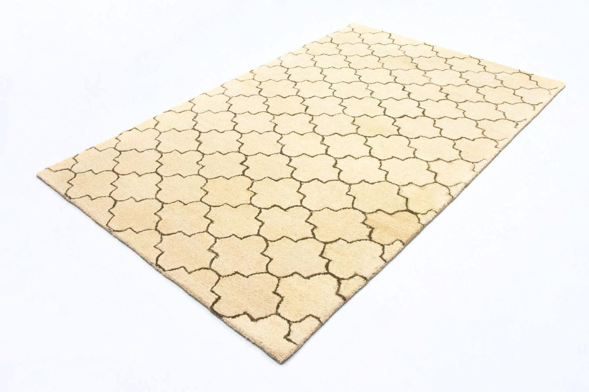 Tapis en laine - 245 x 156 cm - beige