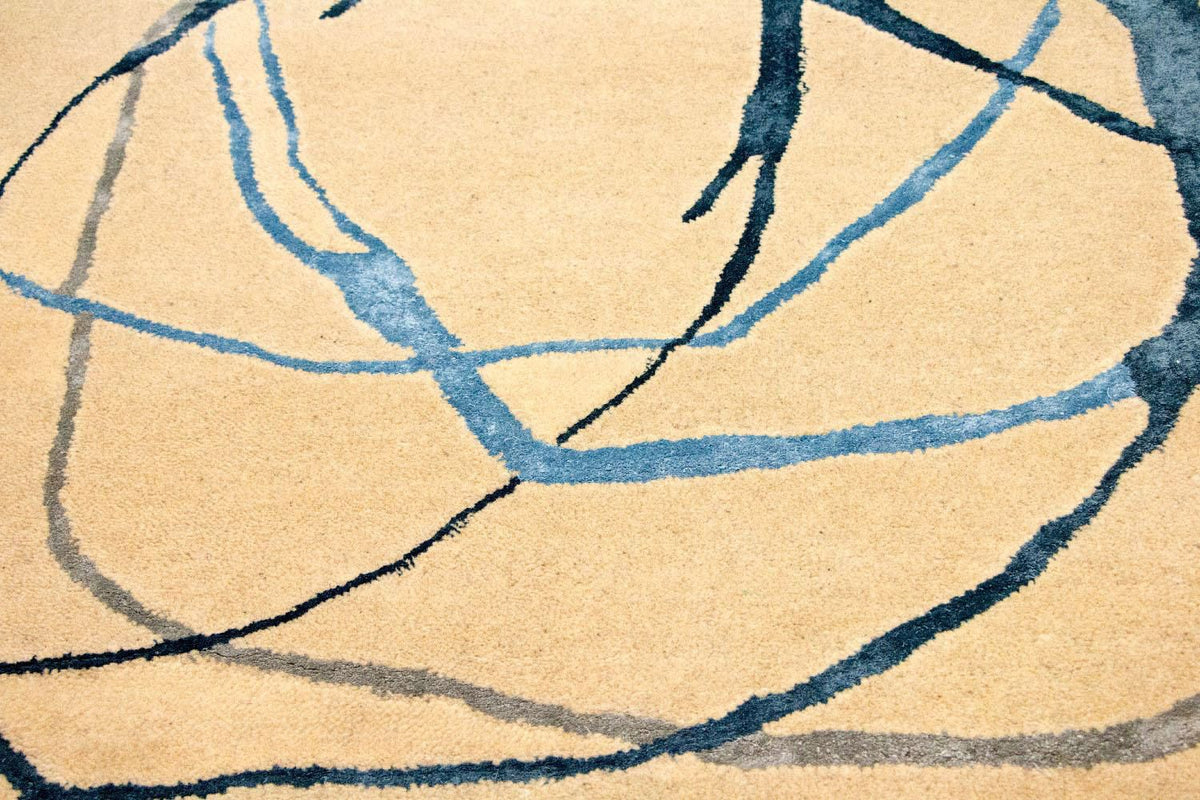 Tapis design - 241 x 154 cm - beige