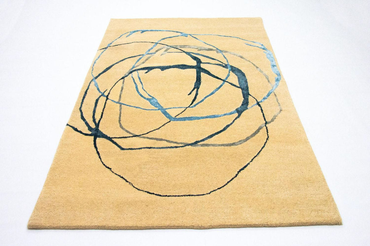 Tapis design - 241 x 154 cm - beige