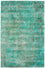 Tapis design - 244 x 153 cm - turquoise