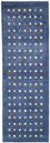 Tapis de couloir Tapis Népalais - 240 x 80 cm - bleu foncé