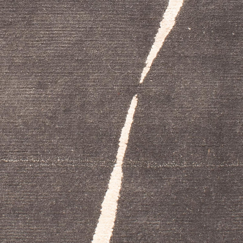 Tapis Népalais - 120 x 60 cm - gris