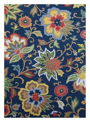 Tapis en laine - 240 x 150 cm - multicolore