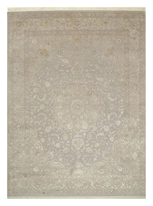 Tapis en laine - 300 x 240 cm - gris clair