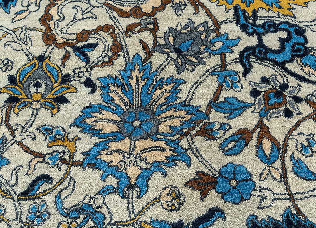 Tapis en laine - 300 x 240 cm - bleu