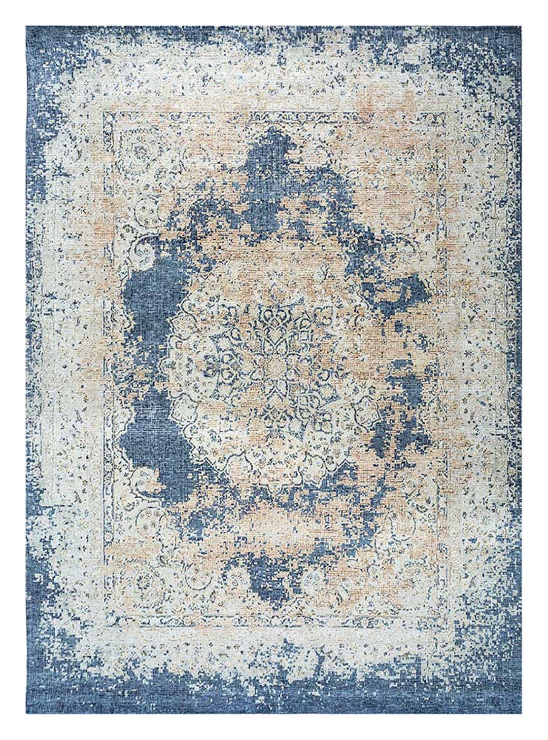 Tapis en laine - 300 x 240 cm - bleu ciel
