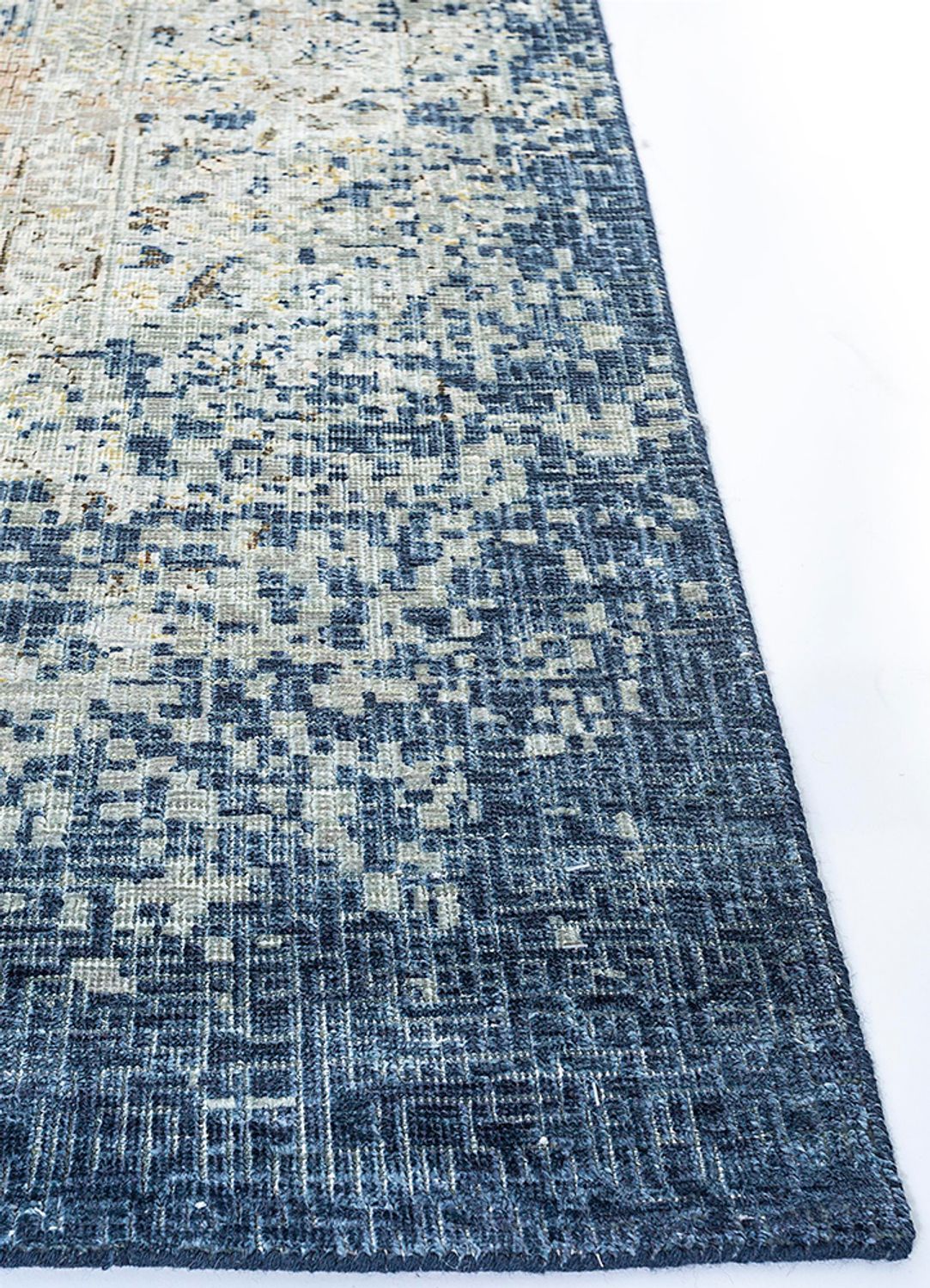 Tapis en laine - 300 x 240 cm - bleu ciel