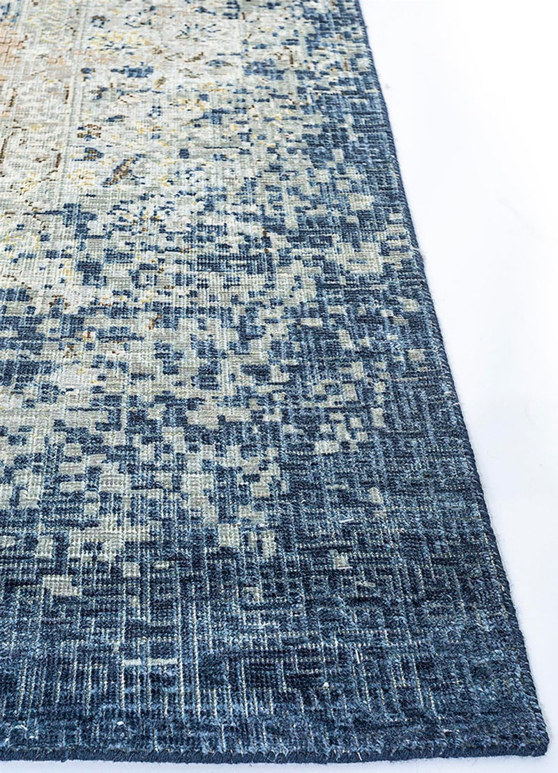 Tapis en laine - 300 x 240 cm - bleu ciel