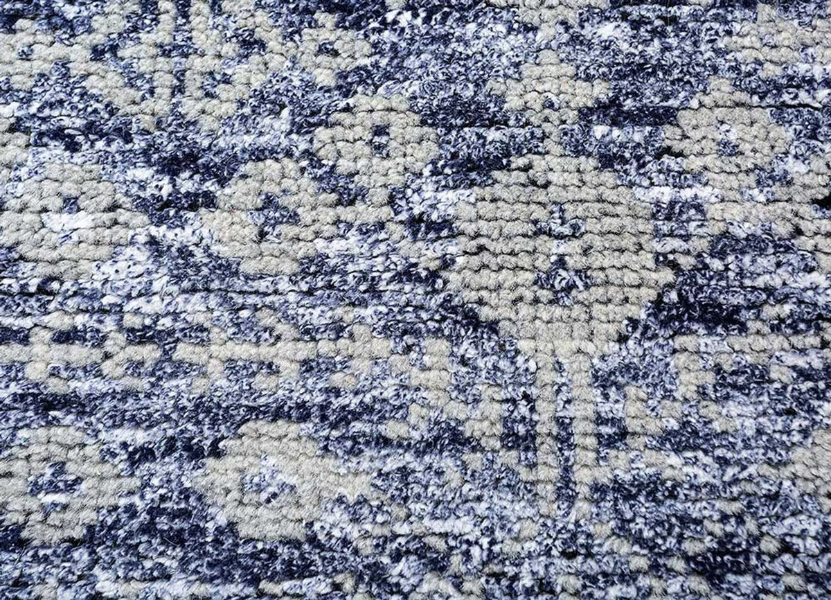 Tapis en laine - 240 x 150 cm - bleu