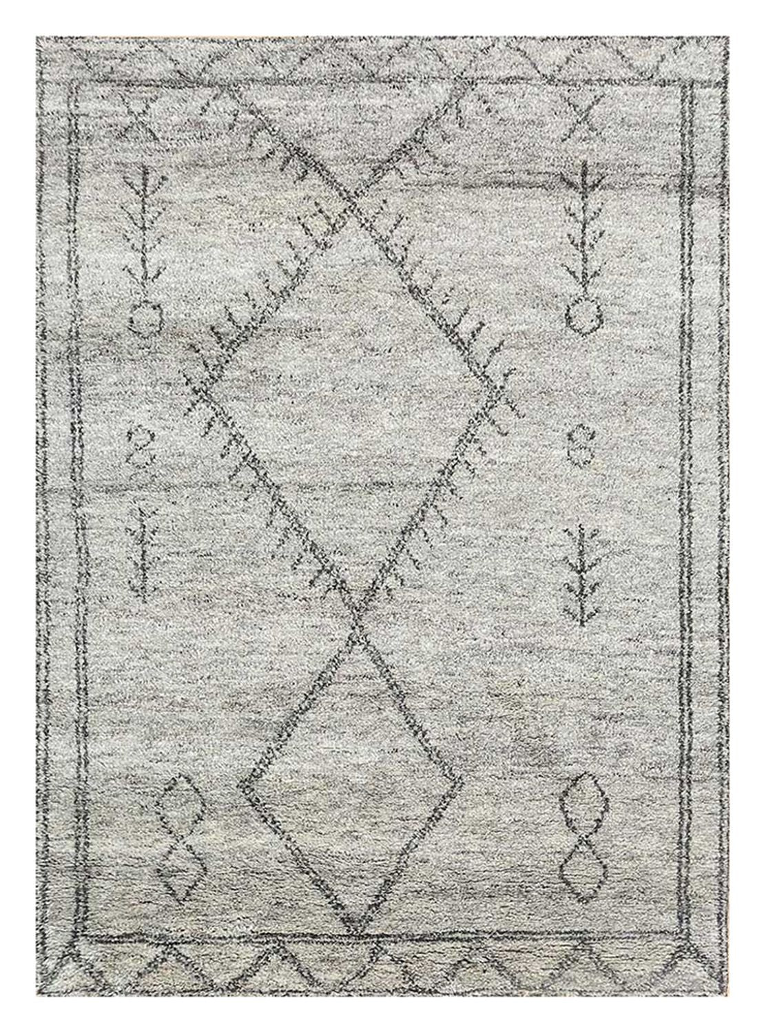 Tapis en laine - 240 x 150 cm - beige