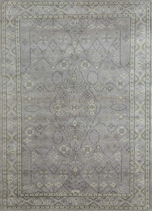 Tapis en laine - 360 x 270 cm - gris